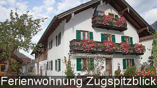 Ferienwohnung Zugspitzblick in Farchant bei Garmisch-Partenkirchen